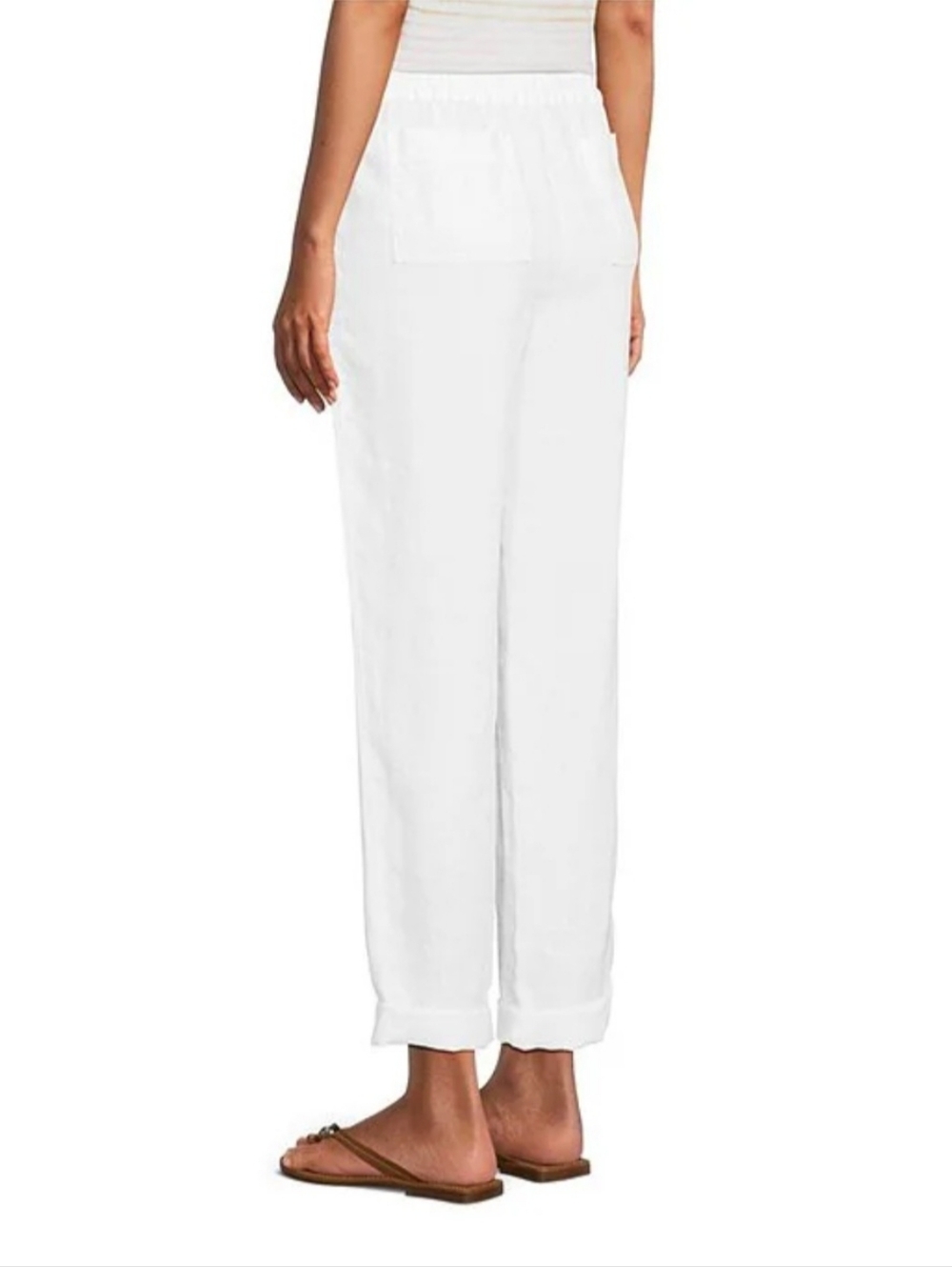 TOMMY BAHAMA | Palmbray Tapered Linen Pant | White | XL | New With Tags $115 - Picture 5 of 12
